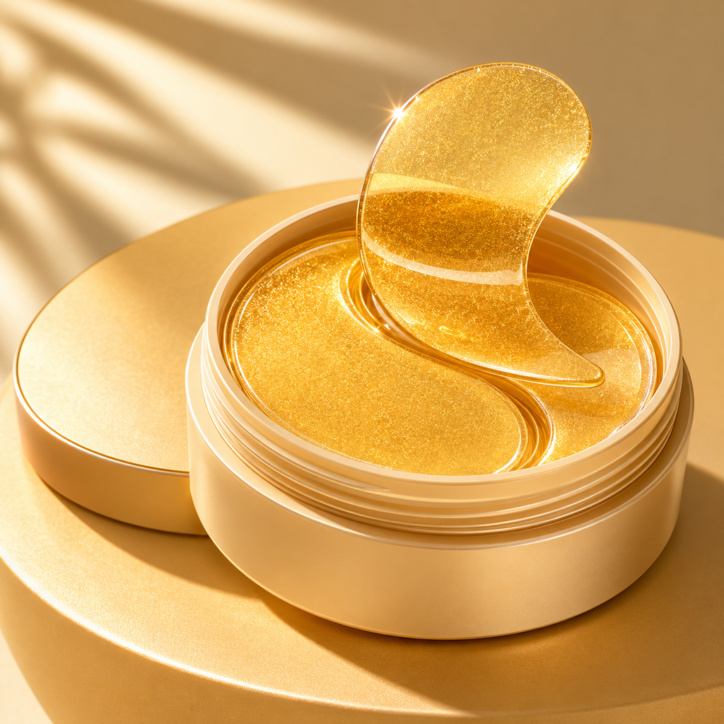 Glow Up Eye Masks — Gold + Avocado Hydrating Patches