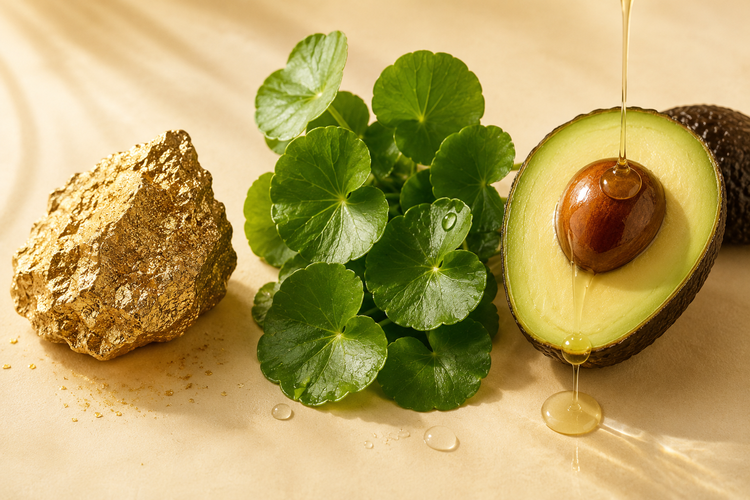 Glow Up Eye Masks — Gold + Avocado Hydrating Patches